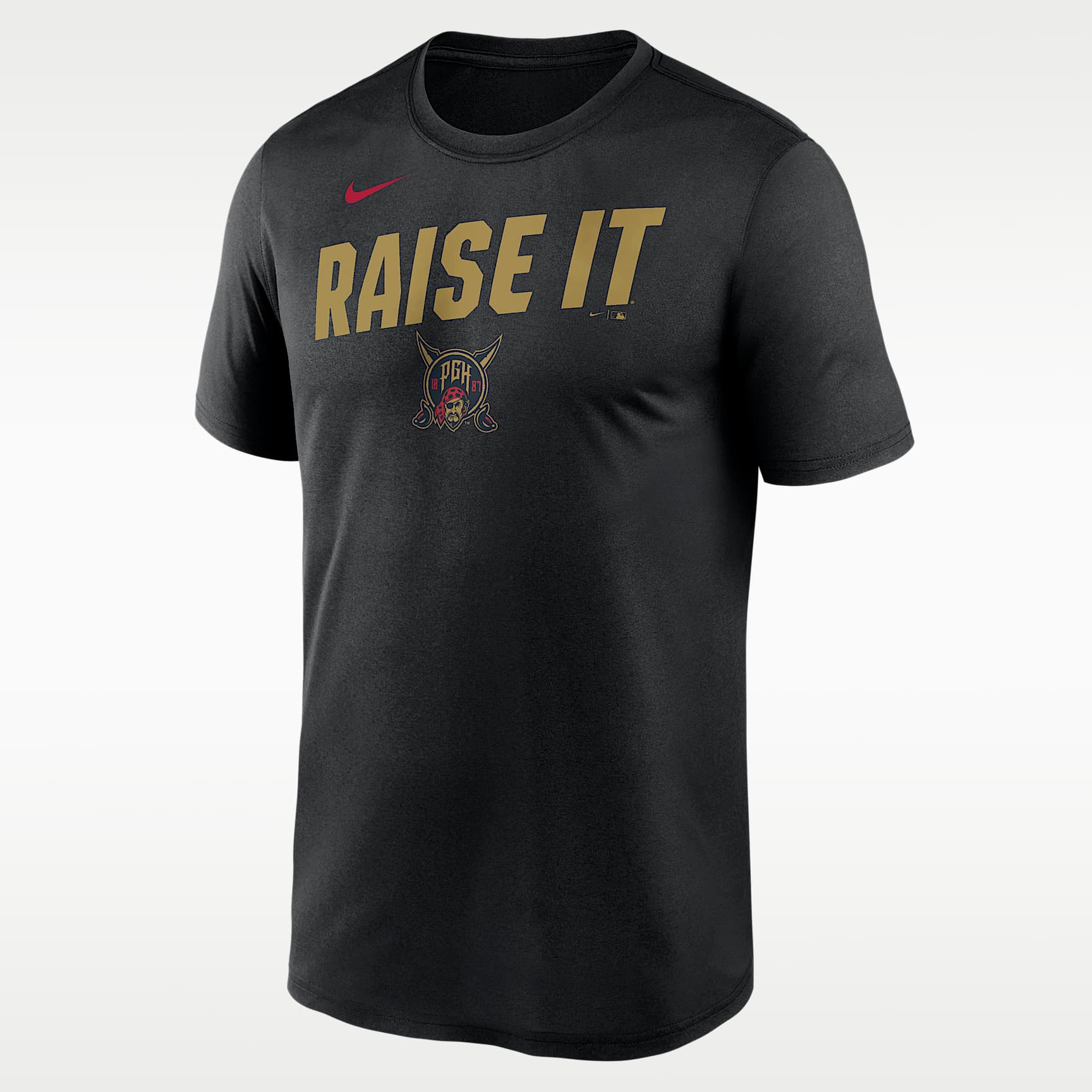 Pittsburgh Pirates City Connect Team Phrase Script Men's Nike Dri